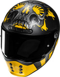 Casque Intégral Pour Moto Hjc V10 Advanced Fiberglass Composite Mc3Sf Crania Taille 09 L