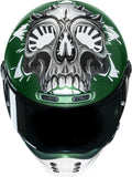 Casque Intégral Pour Moto Hjc V10 Advanced Fiberglass Composite Mc4 Crania Taille 10 Xl
