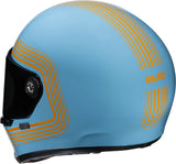 Casque Intégral Pour Moto Hjc V10 Advanced Fiberglass Composite Mc27 Foni Taille 11 Xxl