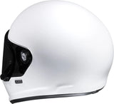 Casque Intégral Pour Moto Hjc V10 Advanced Fiberglass Composite Blanc Taille 11 Xxl