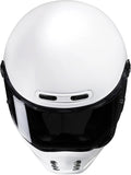 Casque Intégral Pour Moto Hjc V10 Advanced Fiberglass Composite Blanc Taille 07 S