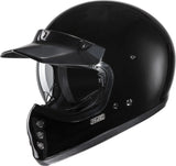 Casque Intégral Pour Moto Hjc V60 Advanced Fiberglass Composite Noir Taille 09 L