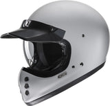 Casque Intégral Pour Moto Hjc V60 Advanced Fiberglass Composite Gris Taille 11 Xxl