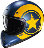 Casque Intégral Pour Moto Hjc V60 Advanced Fiberglass Composite Mc3Sf Nyx Taille 07 S