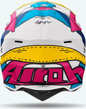 Casque Off-Road Pour Moto Airoh Wraaap - Wrap54 Thermoplastic Hrt Mat Paint Taille Xl