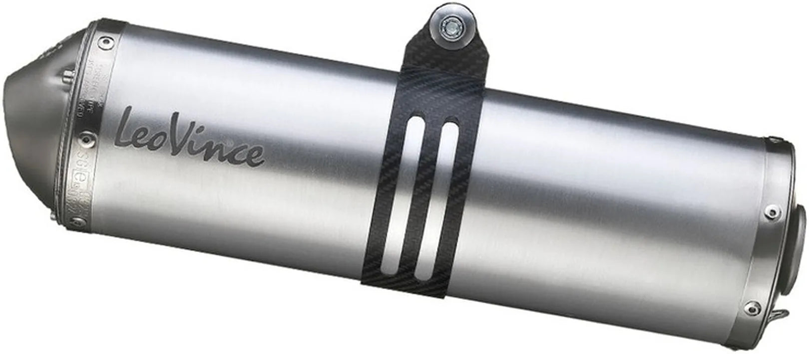Système D'Échappement Homologué Au Niveau Sonore Lv-X Aluminium Embout Acier - Leovince Compatible Avec Suzuki Dr 650 Se (1996-2015)