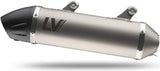 Échappement Sans Homologation Sonore Lv-X Evo Acier Embout Carbon Fiber - Leovince Compatible Avec Suzuki Dr 650 Se (1996-2015)