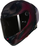 Casque Intégral Speeding Pour Moto Nolan X-804 Rs Ultra Carbon Rouge Liquido Liquido 326 Taille Xxxl