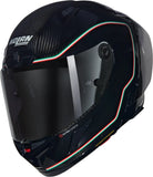 Casque Intégral Speeding Pour Moto Nolan X-804 Rs Ultra Carbon Carbon / Noir / Ital Asso Di Picche 341 Taille Xl