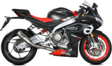 Système D'Échappement Complet Non Catalysé Et Sans Homologation Acoustique X-M1 Titanium - Mivv Compatible Avec Aprilia Rs 660 (2020-2024)