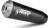 Complete Catalytic Exhaust System With Sound Certification X-M1 Steel Black - Mivv Compatible With Yamaha Mt-125 (2020-2024)