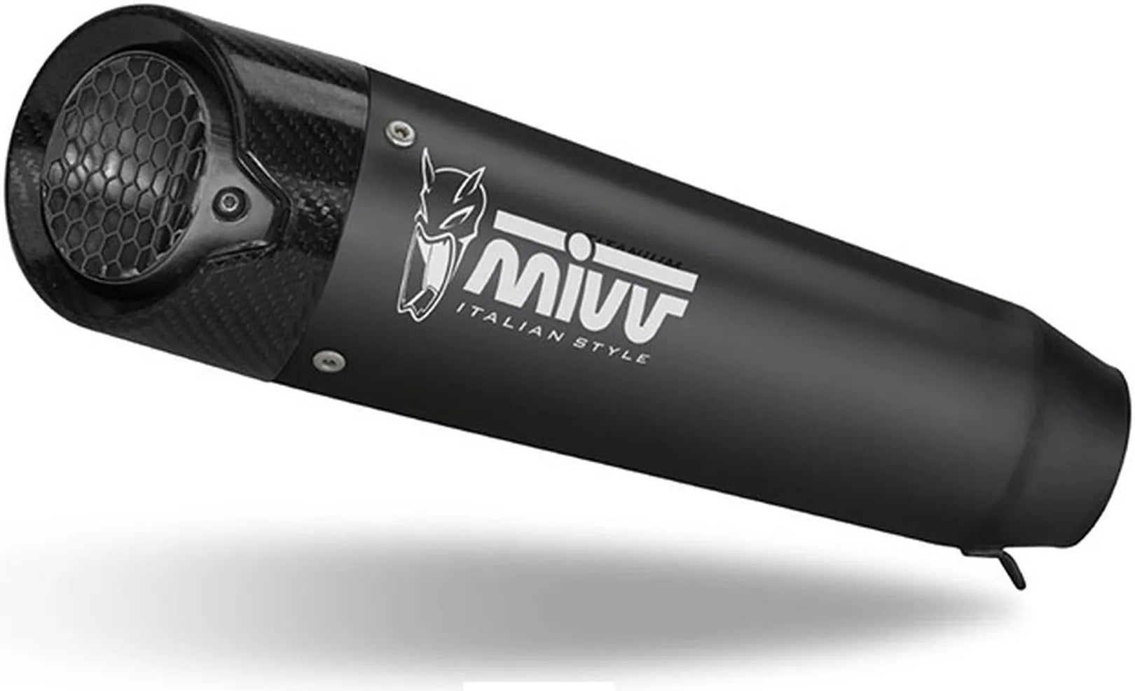 Système D'Échappement Non Catalysé Et Sans Homologation Acoustique X-M5 Acier Noir Carbon - Mivv Compatible Avec Triumph Street Triple 765 R (2017-2022)