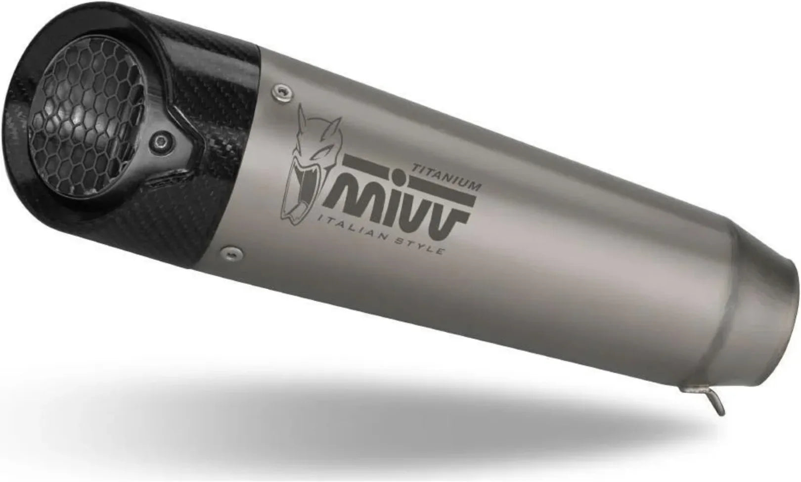 Système D'Échappement Homologué Au Niveau Sonore X-M5 Titanium Carbon - Mivv Compatible Avec Ducati Monster + (2021-2024)