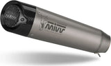 Exhaust Tip With Noise Certification X-M5 Titanium Carbon - Mivv Compatible With Ktm Duke 1290 (2020-2024)
