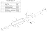 Système D'Échappement Homologué Au Niveau Sonore Suono Acier Carbon - Mivv Compatible Avec Yamaha Yzf 600 R6 (1999-2002)