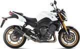 Système D'Échappement Homologué Au Niveau Sonore Gp Carbon Carbon - Mivv Compatible Avec Yamaha Fz-8 - Fazer 8 (2010-2016)