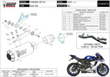 Système D'Échappement Homologué Au Niveau Sonore Mk3 Acier - Mivv Compatible Avec Yamaha Yzf 1000 R1 (2015-2022)
