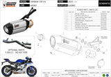Système D'Échappement Non Catalysé Et Homologué Au Niveau Sonore Suono Acier Noir Carbon - Mivv Compatible Avec Yamaha Yzf 1000 R1 (2015-2022)