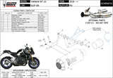 Système D'Échappement Homologué Au Niveau Sonore Mk3 Carbon - Mivv Compatible Avec Yamaha Mt-10 (2016-2022)