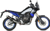 Système D'Échappement Homologué Au Niveau Sonore Oval Titanium Noir - Mivv Compatible Avec Yamaha Ténéré 700 (2019-2024)
