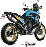 Exhaust Tip With Noise Certification Dakar Stainless Steel - Mivv Compatible With Yamaha Ténéré 700 (2019-2024)