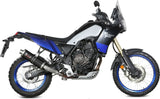 Système D'Échappement Homologué Au Niveau Sonore Oval Acier Noir - Mivv Compatible Avec Yamaha Ténéré 700 (2019-2024)