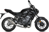 Système D'Échappement Complet Avec Catalyseur Et Homologation Acoustique Gppro Titanium - Mivv Compatible Avec Yamaha Mt-07 (2021-2024)
