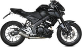 Système D'Échappement Complet Non Catalysé Et Sans Homologation Acoustique Mk3 Acier - Mivv Compatible Avec Yamaha Mt-125 (2020-2024)
