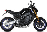 Complete Exhaust System Without Catalytic Converter And Without Sound Certification X-M5 Steel Black Carbon - Mivv Compatible With Yamaha Mt-09 - Sp (2021-2023)