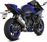 Système D'Échappement Catalytique Avec Homologation Acoustique Sr-1 Titanium - Mivv Compatible Avec Yamaha Yzf R7 (2022-2024)