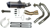 Système D'Échappement Complet Sans Homologation Acoustique Relevance Titanium Carbon Cap - Termignoni Compatible Avec Yamaha Xsr 700 (2014-2020)