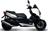 Échappement Sans Homologation Sonore Relevance Acier Inox Carbon Cap - Termignoni Compatible Avec Yamaha X-Max 400 (2010-2020)