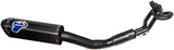 Système D'Échappement Complet Sans Homologation Acoustique Scream Carbon Carbon Cap - Termignoni Compatible Avec Yamaha Xp 530 T-Max (2017-2019)