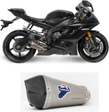 Échappement Sans Homologation Sonore Relevance Titanium Carbon Cap - Termignoni Compatible Avec Yamaha Yzf-R6 (2006-2023)