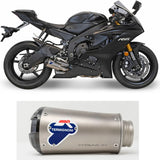 Échappement Sans Homologation Sonore Gp2R-Rht Titanium Aluminium Cap - Termignoni Compatible Avec Yamaha Yzf-R6 (2006-2023)