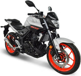 Exhaust Tip Without Sound Certification Gp2R-Rht Titanium Aluminium Cap - Termignoni Compatible With Yamaha Mt-3 (2015-2020)