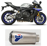 Échappement Sans Homologation Sonore Gp2R-Rht Titanium Aluminium Cap - Termignoni Compatible Avec Yamaha R1 - M (2015-2020)