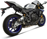 Échappement Sans Homologation Sonore Gp Carbon - Termignoni Compatible Avec Yamaha R1 - M (2015-2020)
