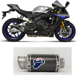 Échappement Sans Homologation Sonore Gp Carbon - Termignoni Compatible Avec Yamaha R1 - M (2015-2020)