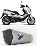 Échappement Sans Homologation Sonore Relevance Titanium Carbon Cap - Termignoni Compatible Avec Yamaha N-Max 155 (2017-2020)