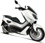 Système D'Échappement Complet Non Catalysé Et Sans Homologation Acoustique Gp Carbon - Termignoni Compatible Avec Yamaha N-Max 125 (2017-2020)