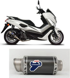 Échappement Sans Homologation Sonore Gp Carbon - Termignoni Compatible Avec Yamaha N-Max 155 (2017-2020)