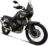 Système D'Échappement Complet Sans Catalyseur Et Homologué Au Niveau Sonore Titanium Acier Inox Cap - Termignoni Compatible Avec Yamaha Ténéré 700 (2020)
