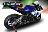 Système D'Échappement Homologué Au Niveau Sonore Gpe Anniversary Titanium - Gpr Compatible Avec Yamaha Yzf-R1 - M 1000 (2015-2016)
