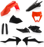 Kit Cache Carenage Complete - Acerbis Compatible Avec Ktm 300 Exc (2017)