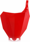 Front Number Plate - Acerbis Compatible With Honda Crf 250 R (2018)