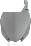 Porte Numero Avant - Acerbis Compatible Avec Yamaha Yz 250 Fx (2019-2024)