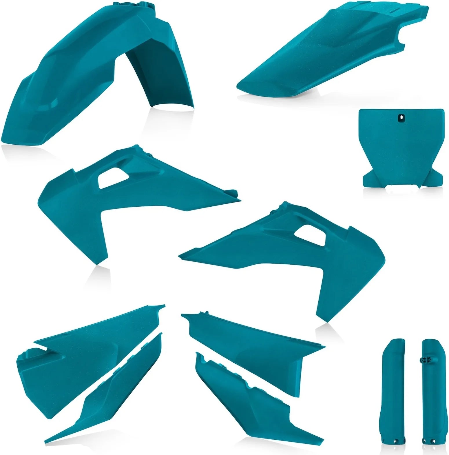 Kit Cache Carenage Complete - Acerbis Compatible Avec Husqvarna Tx 300 I (2020-2022)