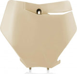 Porte Numero Avant - Acerbis Compatible Avec Ktm 350 Sx-F (2019-2022)