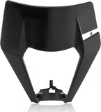 Headlight Mask - Acerbis Compatible With Ktm 250 Exc Tpi (2018-2019)